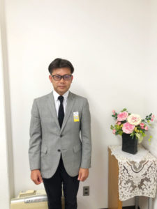 静岡伊勢丹勤務の築地大輔さん